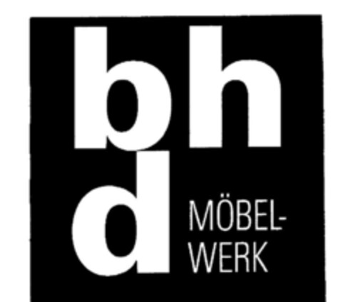 bhd MÖBEL-WERK Logo (DPMA, 11.02.1995)