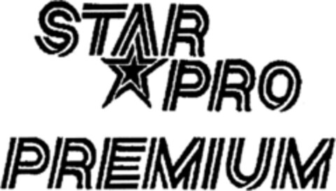 STAR PRO PREMIUM Logo (DPMA, 19.08.1995)