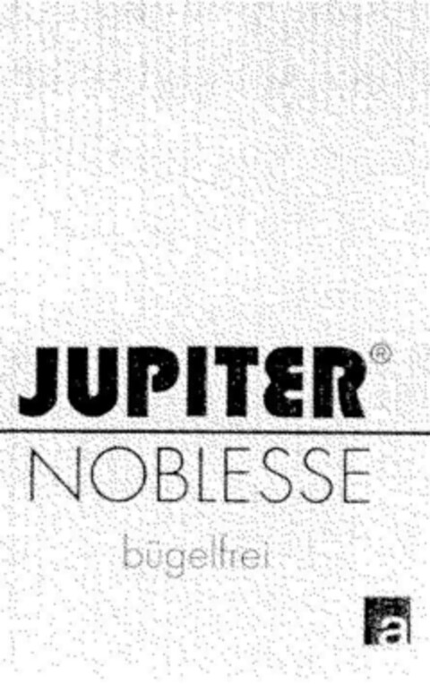 JUPITER   NOBLESSE  bügelfrei Logo (DPMA, 15.12.1995)