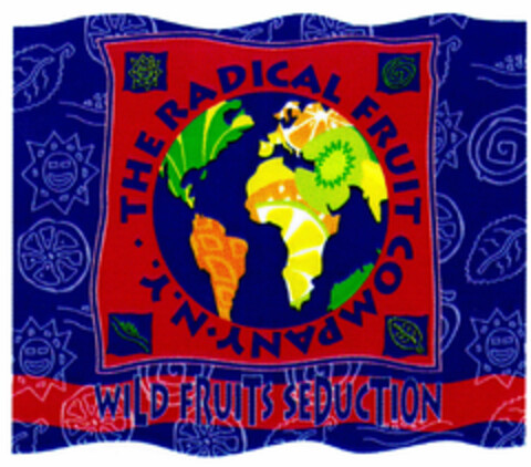 THE RADICAL FRUIT COMPANY N.Y. Logo (DPMA, 13.03.1996)