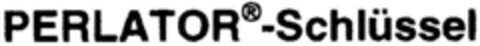 PERLATOR-Schlüssel Logo (DPMA, 21.03.1996)