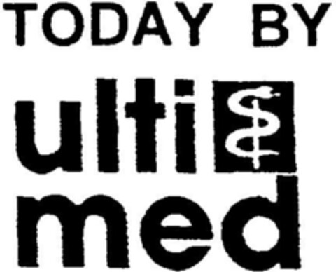 TODAY BY ulti med Logo (DPMA, 08.08.1996)