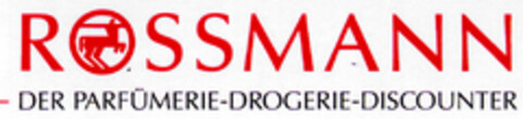 ROSSMANN  DER PARFÜMERIE-DROGERIE-DISCOUNTER Logo (DPMA, 12.06.1997)