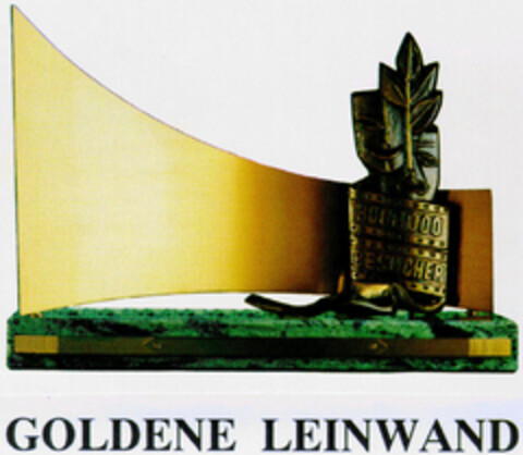 GOLDENE LEINWAND Logo (DPMA, 10.07.1997)