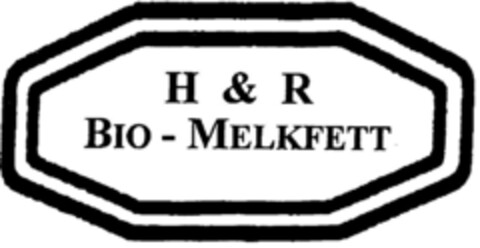 H & R BIO-MELKFETT Logo (DPMA, 16.08.1997)