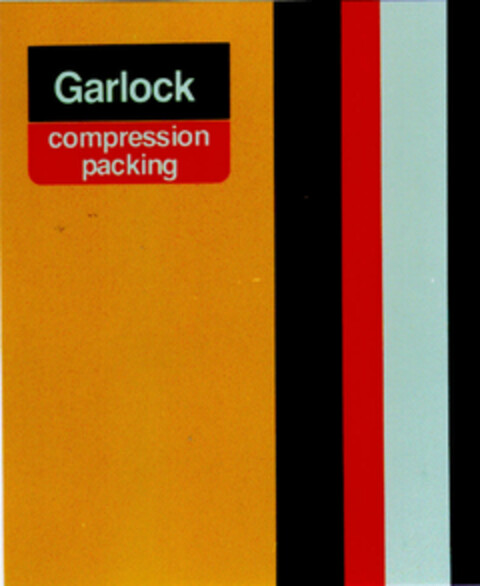 Garlock compression packing Logo (DPMA, 19.12.1997)