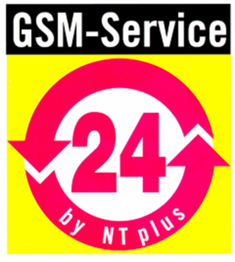 GSM-Service 24 by NT plus Logo (DPMA, 12.10.1999)