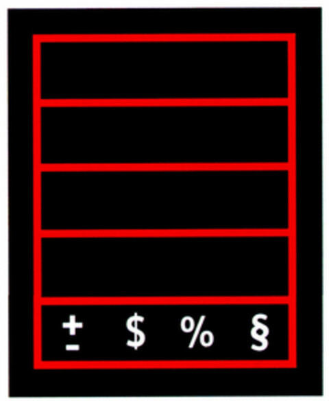 + $ % § Logo (DPMA, 10/30/1999)