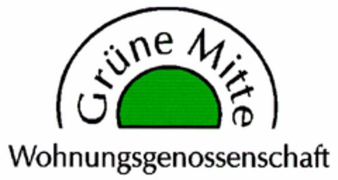 Grüne Mitte Wohnungsgenossenschaft Logo (DPMA, 06.11.1999)