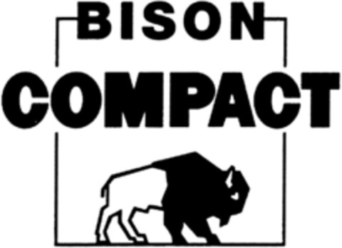 BISON  COMPACT Logo (DPMA, 12.01.1993)