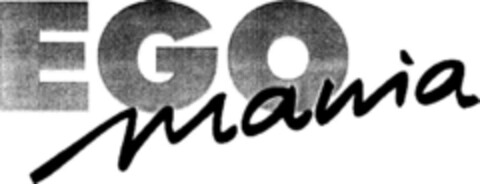 EGO mania Logo (DPMA, 08/20/1994)