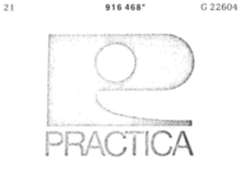 PRACTICA Logo (DPMA, 20.07.1973)