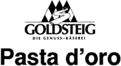 GOLDSTEIG DIE GENUSS-KÄSEREI Pasta d'oro Logo (DPMA, 29.11.1993)