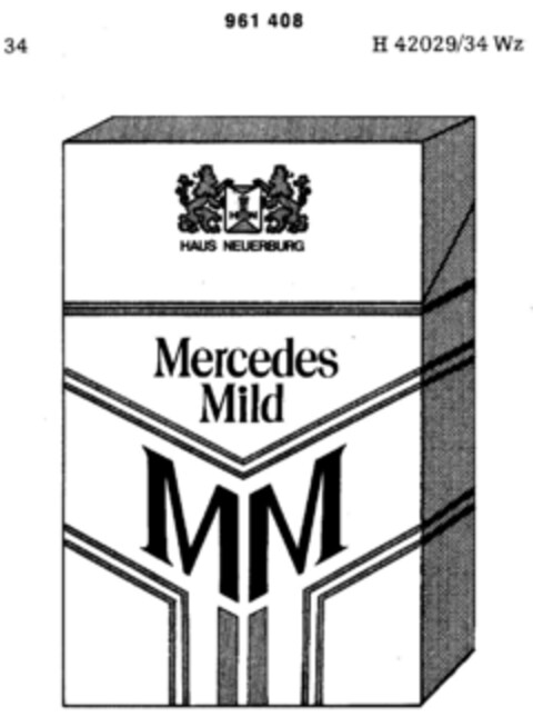 Mercedes Mild Logo (DPMA, 22.07.1976)