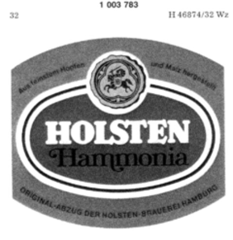 HOLSTEN Hammonia Logo (DPMA, 11.12.1979)