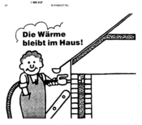 Die Wärme bleibt im Haus Logo (DPMA, 09.07.1980)