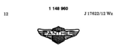 PANTHER Logo (DPMA, 06/08/1982)