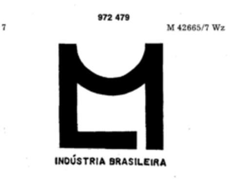 INDUSTRIA BRASILEIRA Logo (DPMA, 24.01.1977)