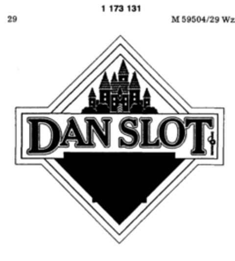 DAN SLOT Logo (DPMA, 30.10.1986)