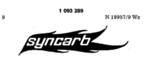 syncarb Logo (DPMA, 07.10.1985)