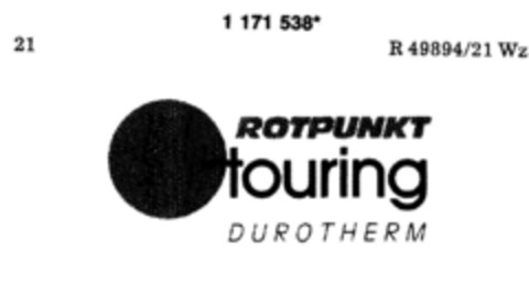 ROTPUNKT touring Logo (DPMA, 28.09.1990)