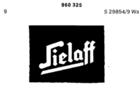 Sielaff Logo (DPMA, 24.04.1976)