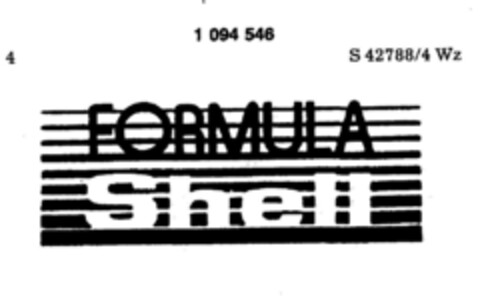 FORMULA Shell Logo (DPMA, 01/16/1986)