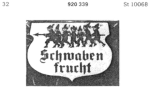 Schwaben frucht Logo (DPMA, 12.04.1973)