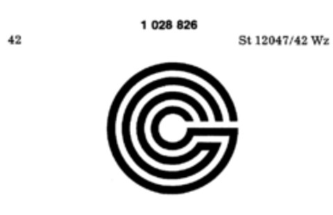 G Logo (DPMA, 06.08.1979)