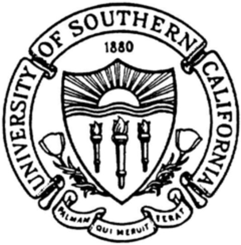 UNIVERSITY OF SOUTHERN CALIFORNIA Logo (DPMA, 05.12.1991)