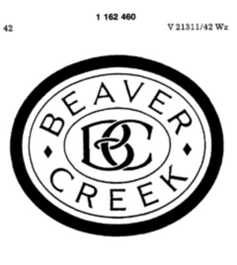 BEAVER CREEK BC Logo (DPMA, 25.03.1989)