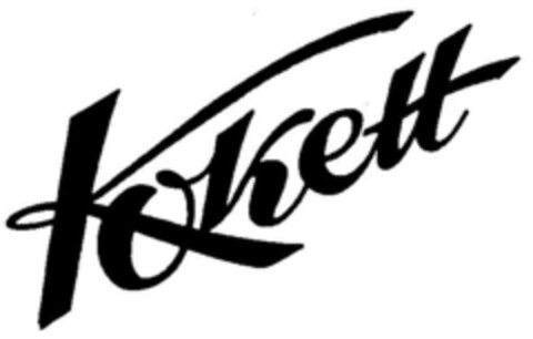 Kokett Logo (DPMA, 03.02.1955)