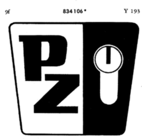 PZ Logo (DPMA, 04/06/1967)