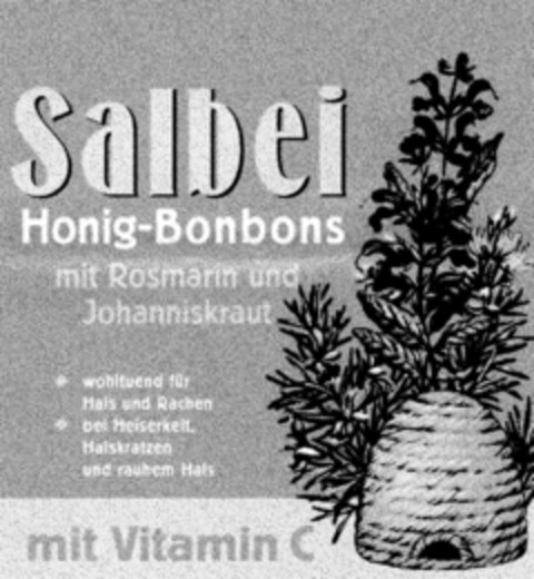 Salbei Honig-Bonbons mit Rosmarin und Johanniskraut Logo (DPMA, 24.01.2000)