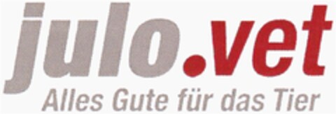 julo.vet Alles Gute für das Tier Logo (DPMA, 04/29/2009)