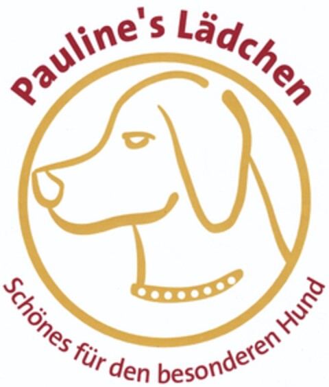 Pauline's Lädchen Schönes für den besonderen Hund Logo (DPMA, 27.10.2010)