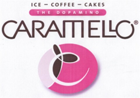 ICE - COFFEE - CAKES THE DOPAMINO CARAMELLO Logo (DPMA, 11/02/2010)