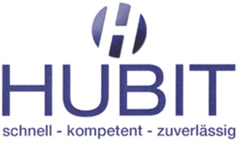 H HUBIT schnell - kompetent - zuverlässig Logo (DPMA, 31.10.2011)