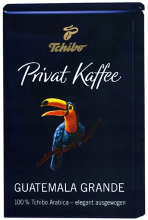 Tchibo Privat Kaffee GUATEMALA GRANDE Logo (DPMA, 06/13/2012)