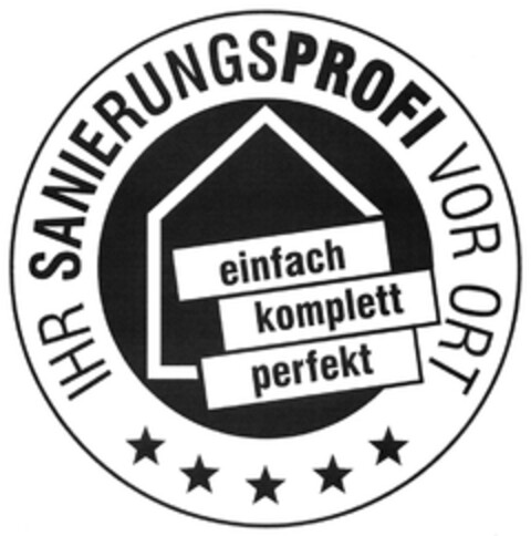 Ihr Sanierungsprofi vor Ort Logo (DPMA, 31.07.2012)