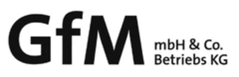 GfM mbH & Co. Betriebs KG Logo (DPMA, 07/26/2016)