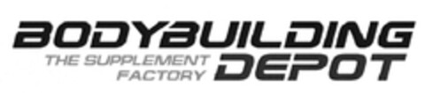 BODYBUILDING DEPOT THE SUPPLEMENT FACTORY Logo (DPMA, 14.02.2017)