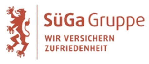 SüGa Gruppe WIR VERSICHERN ZUFRIEDENHEIT Logo (DPMA, 08.06.2018)