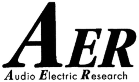 AER Audio Electric Research Logo (DPMA, 02.07.2018)