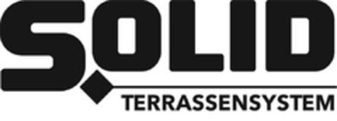 SOLID TERRASSENSYSTEM Logo (DPMA, 12.12.2018)