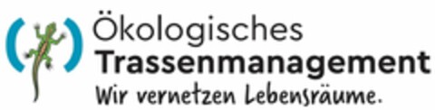 Ökologisches Trassenmanagement Wir vernetzen Lebensräume. Logo (DPMA, 21.12.2021)