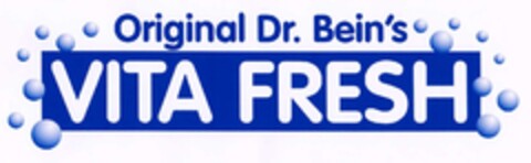 Original Dr. Bein's VITA FRESH Logo (DPMA, 27.03.2003)