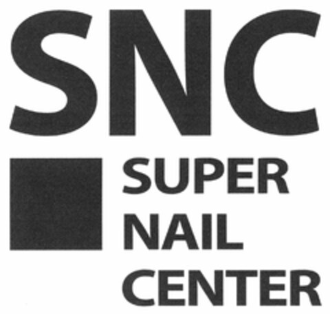 SNC SUPER NAIL CENTER Logo (DPMA, 23.01.2006)