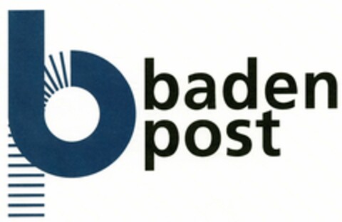 b baden post Logo (DPMA, 25.07.2006)