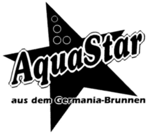 AquaStar aus dem Germania-Brunnen Logo (DPMA, 22.11.1994)